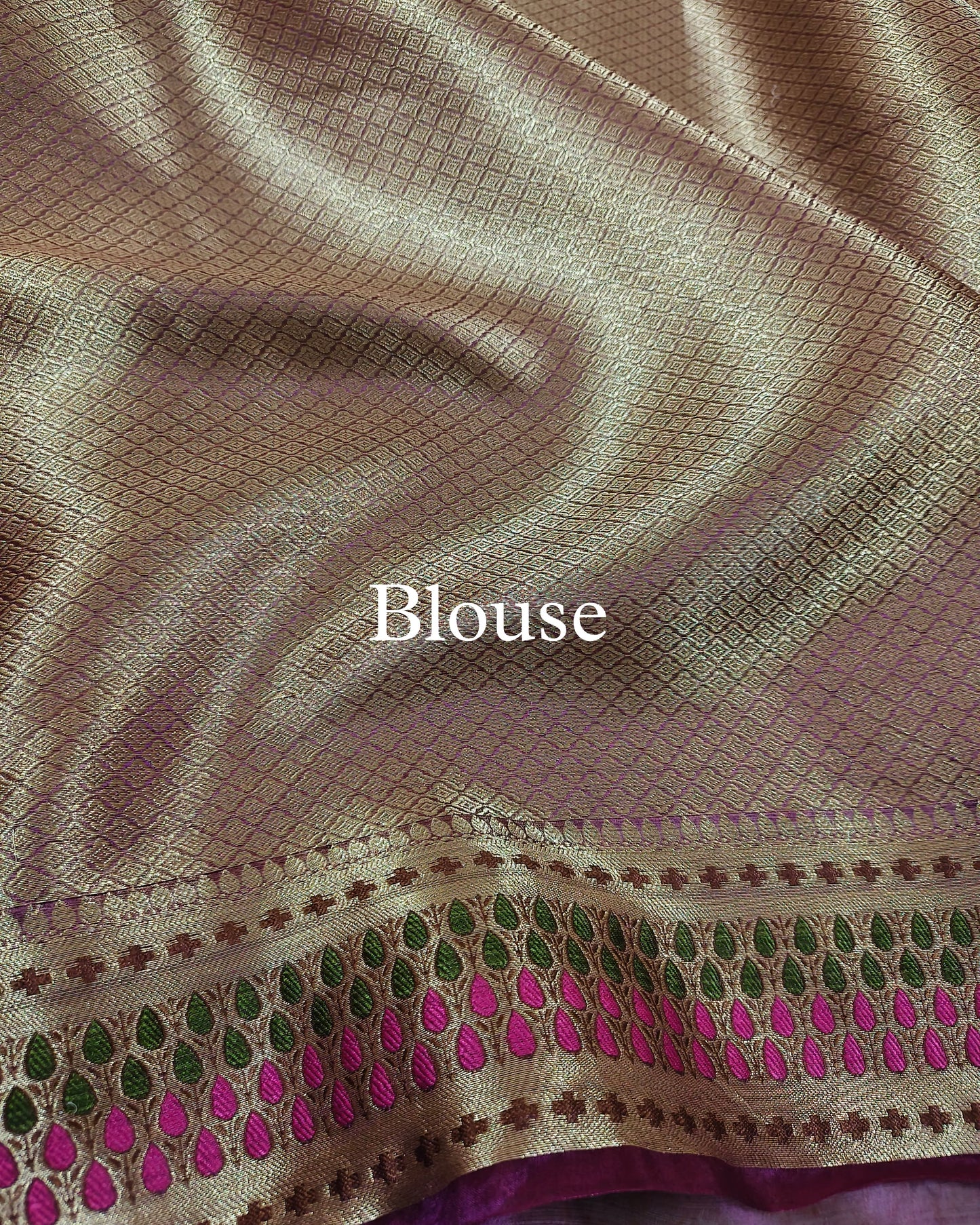 Purple Paithani Pure Tissue Silk Banarasi Saree